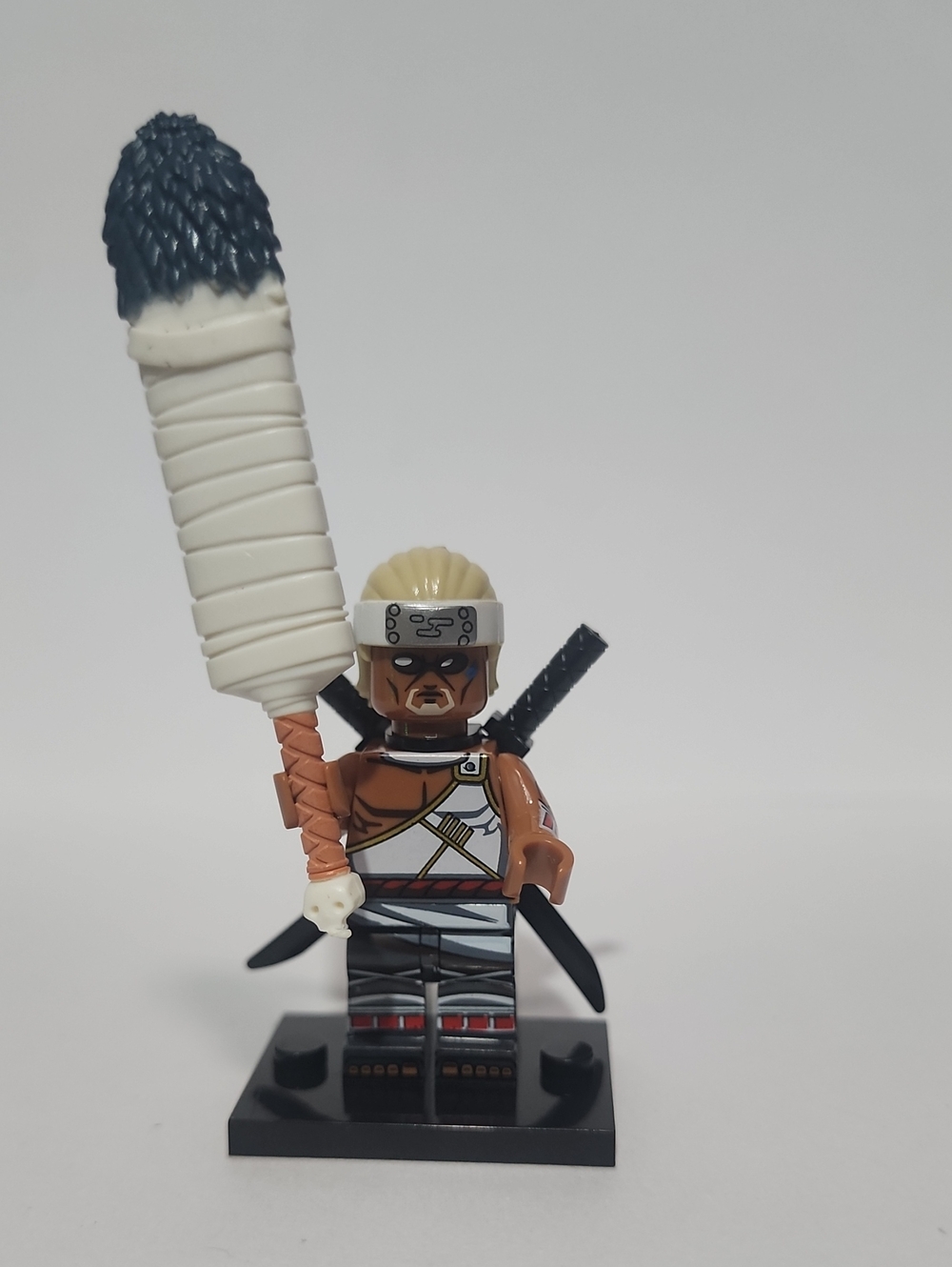 Naruto Shippuden killer bee anime minifigure from the series,Custom lego